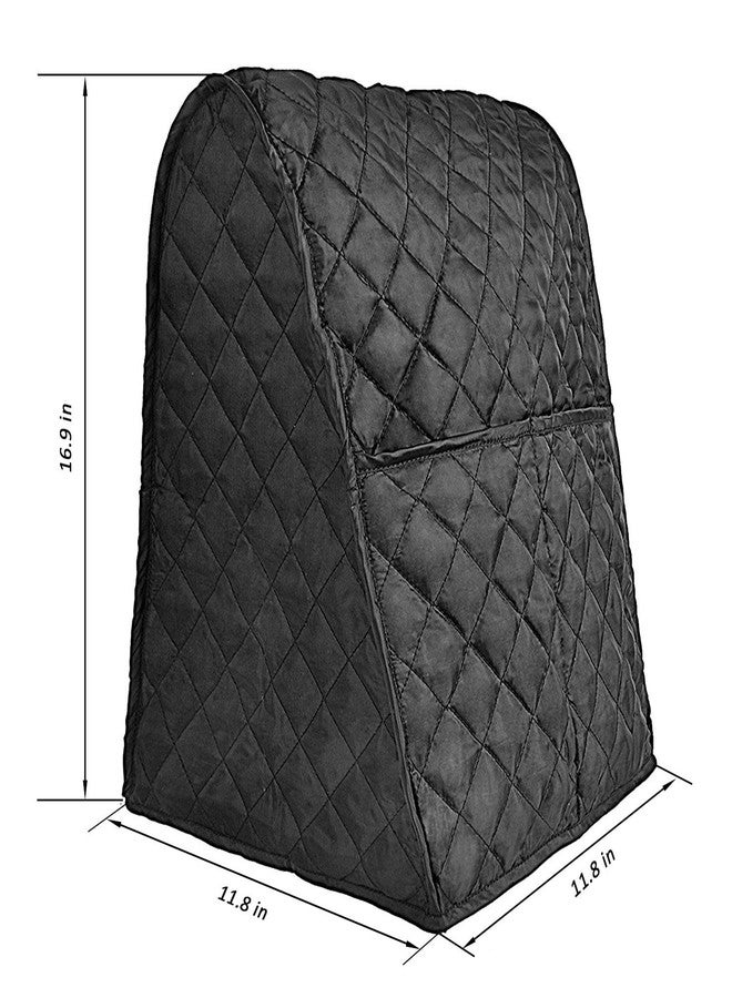 Ruibo Stand Mixer Dust-proof Cover with Organizer Bag for KitchenAid Mixer to Keep Clean and Safe(Black) - Image 2